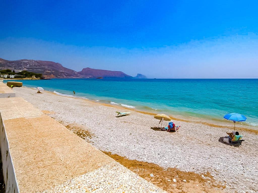 Apartamento Primera Linea Con Acceso Privado A La Playa Altea Eksteriør billede