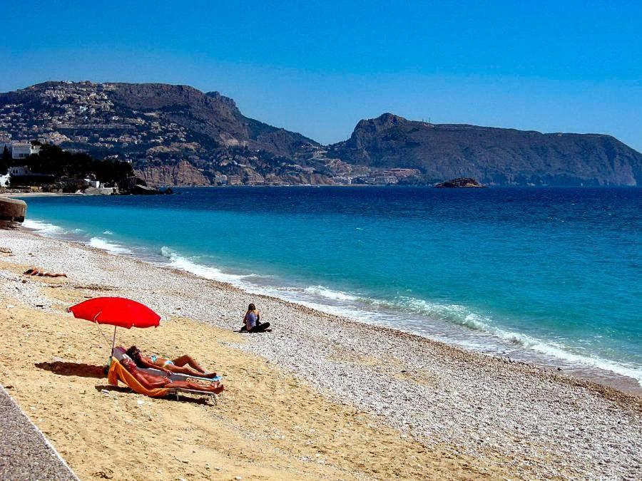 Apartamento Primera Linea Con Acceso Privado A La Playa Altea Eksteriør billede