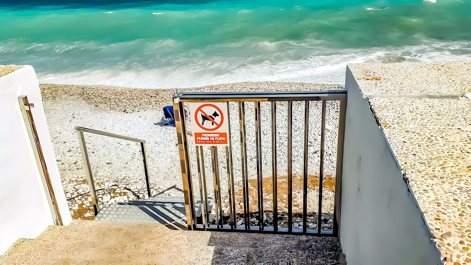 Apartamento Primera Linea Con Acceso Privado A La Playa Altea Eksteriør billede